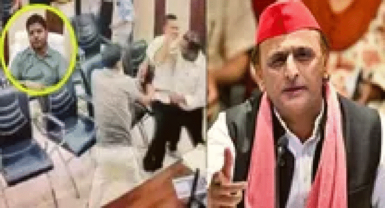 Sitapur BSA attack : शिक्षा विभाग में शर्मनाक घटना, BSA की पिटाई का वीडियो वायरल