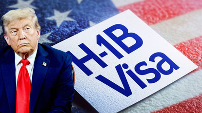 H-1B Visa Fee : 2025:H-1B वीजा के नए नियमों से हड़कंप, आवेदन पर अब लगेगा ₹88 लाख से ज़्यादा शुल्क