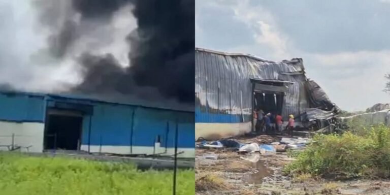 CG BREAKING: कृषि पाइप फैक्ट्री में भीषण आग, करोड़ों का नुकसान