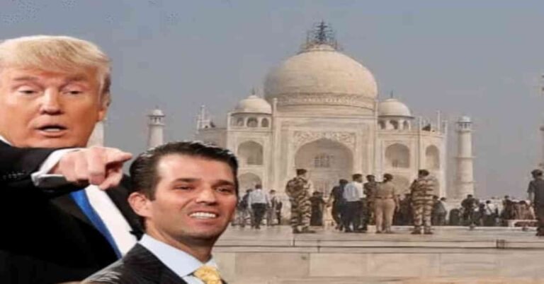Donald Trump Jr. Agra Visit