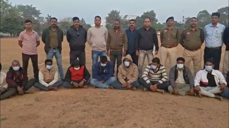कोरबा : तराईडांड़ में डकैती का बड़ा खुलासा, 11 लाख रुपये की लूट में 19 आरोपी गिरफ्तार