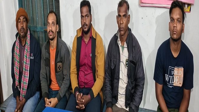 KORBA : वनकर्मियों से मारपीट करने वाले पाँच आरोपी गिरफ्तार, कुछ दिन पहले टीम पर हुआ था हमला