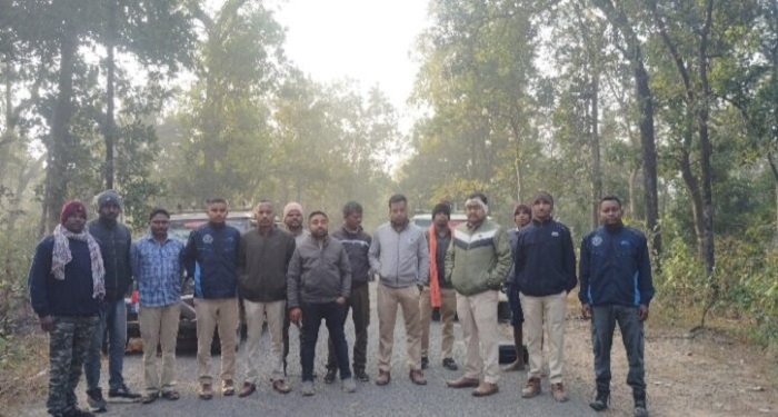 कोरबा में हाथी की गतिविधियों पर वन विभाग की कड़ी नजर, पांच गाड़ियों में 25 सदस्य तैनात