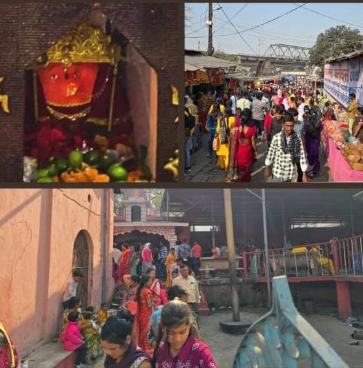 साल के पहले दिन उमड़ी आस्था की भीड़, हजारों श्रद्धालुओं ने किया मातारानी का दर्शन