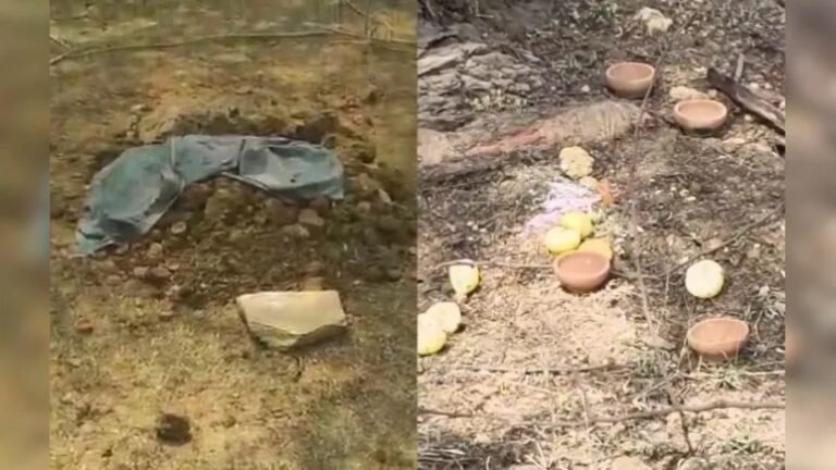 तीन साल की मासूम की कब्र से छेड़छाड़, जादू-टोने का सामान मिलने से इलाके में सनसनी…