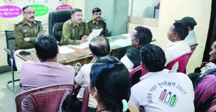 कटघोरा पुलिस ने होली और वैवाहिक सीजन को देखते हुए ‘सजग कोरबा’ अभियान शुरू, व्यापारी और नागरिकों को सतर्क किया