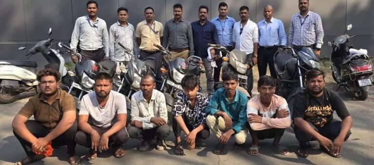 बिलासपुर में बाइक चोर गिरोह का पर्दाफाश, 19 साल का मास्टरमाइंड समेत 4 गिरफ्तार, 6 बाइक बरामद