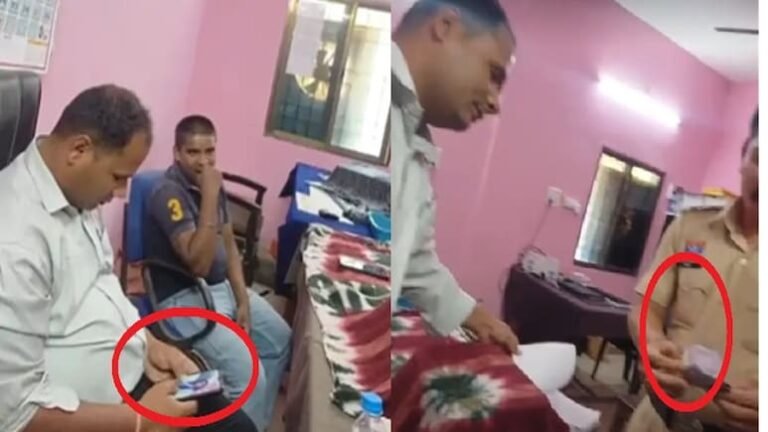 रिश्वतखोरी में फंसी पुलिस! राजनांदगांव में कॉन्स्टेबल का Video Viral, ASI समेत दो सस्पेंड