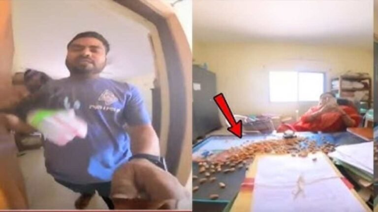 फाइल नहीं मिली तो फूटा गुस्सा – परेशान युवक ने हाउसिंग बोर्ड को बादाम भेंट कर जताया अनोखा प्रदर्शन