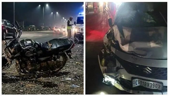 एनएच-49 पर दर्दनाक सड़क हादसा, तेज रफ्तार कार की टक्कर से युवक की मौत