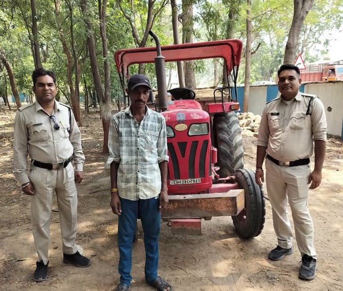 कोरबा में खनिज उड़नदस्ता की बड़ी कार्रवाई, 18 जगहों पर दबिश देकर 7 वाहन जब्त