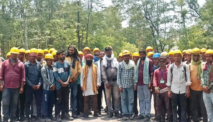 कोरबा: एसईसीएल गेवरा में बंसल इंफ्रा के मजदूरों की हड़ताल, लंबित मांगों को लेकर कामकाज ठप