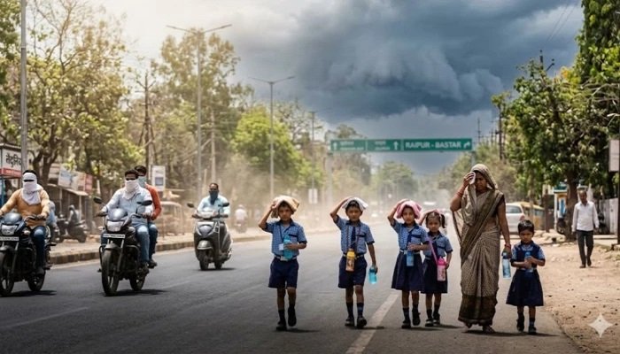 छत्तीसगढ़ में मानसून की देरी से बढ़ी गर्मी, रायपुर समेत मध्य क्षेत्रों में तापमान ने बढ़ाई परेशानी