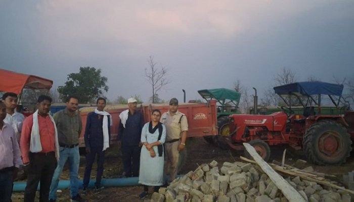 KORBA – अवैध रेत परिवहन पर जिला प्रशासन सख्त, 7 ट्रैक्टरों की जब्ती से तस्करों में हड़कंप