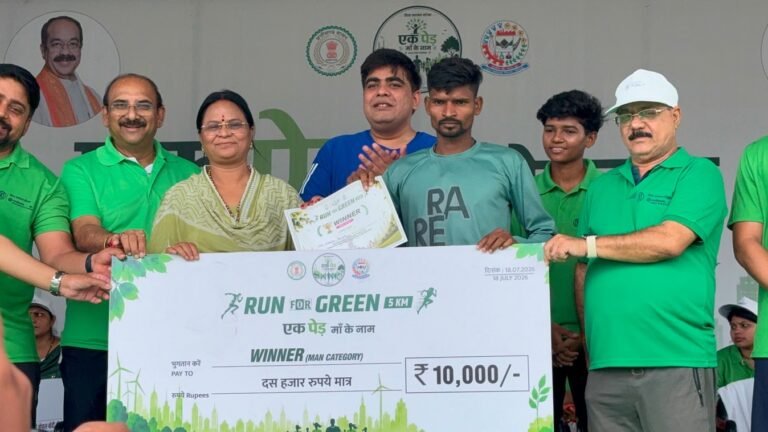 कोरबा में ‘रन फॉर ग्रीन’ मैराथन का आयोजन, पर्यावरण संरक्षण का दिया गया संदेश