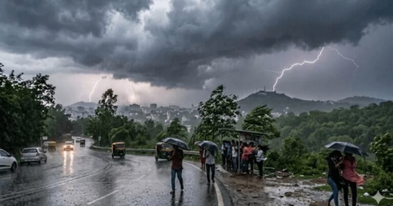छत्तीसगढ़ में फिर बिगड़ा मौसम! कई इलाकों में भारी बारिश और बिजली गिरने की चेतावनी