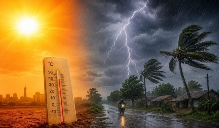 CG Weather Today: राजधानी का पारा एक दिन में 6 डिग्री चढ़ा, कई इलाकों में आज बारिश के आसार